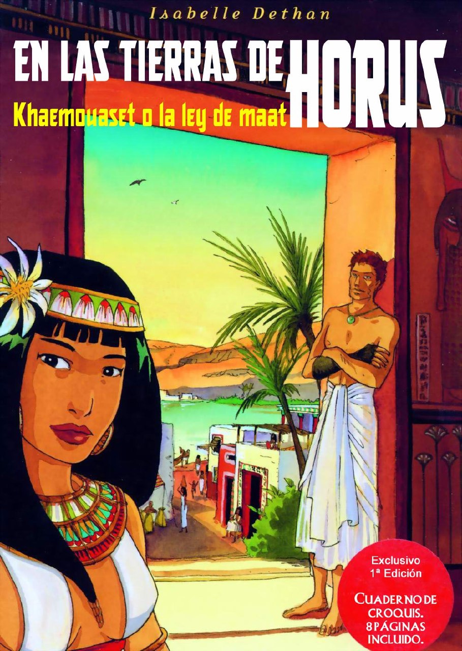Portada ampliada de EN LAS TIERRAS DE HORUS