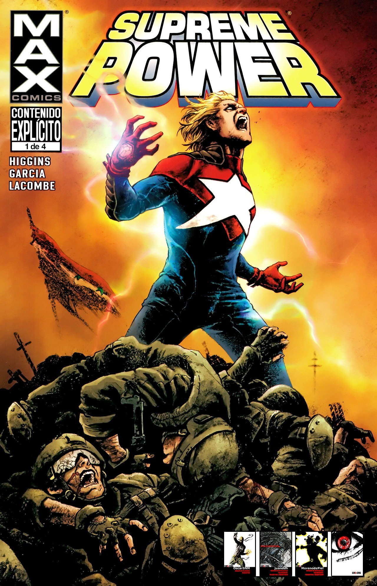 Portada ampliada de SUPREME POWER