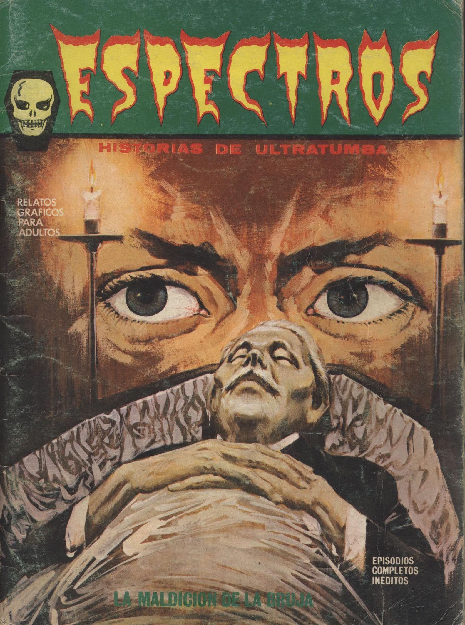 Portada ampliada de ESPECTROS