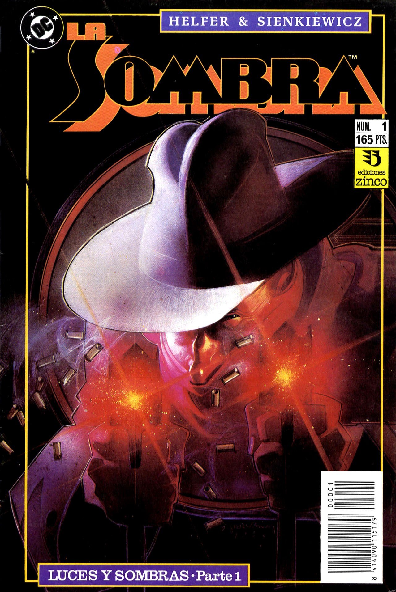 Portada ampliada de La Sombra