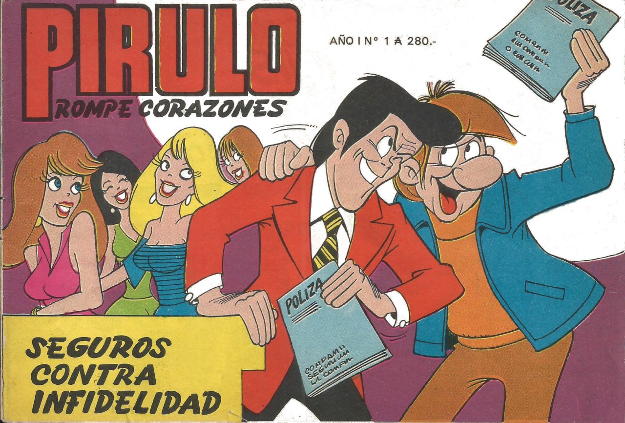 Portada ampliada de Pirulo Rompe Corazones