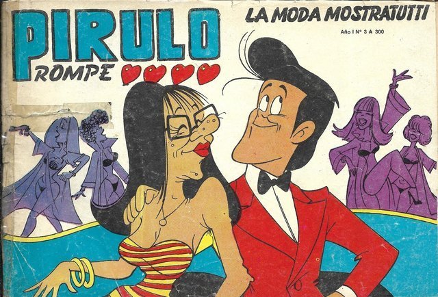 Portada ampliada de Pirulo Rompe