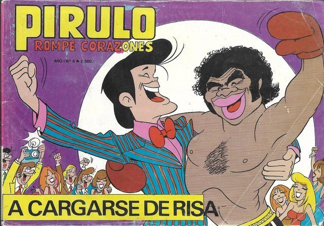 Portada ampliada de Pirulo Rompe Corazones