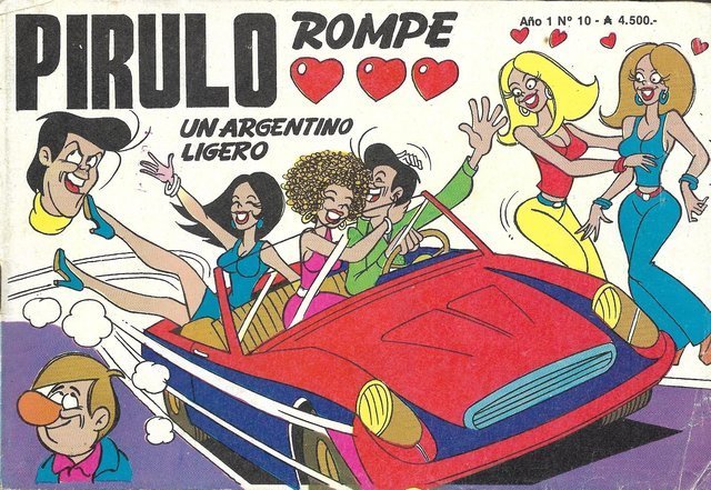 Portada ampliada de Pirulo Rompe