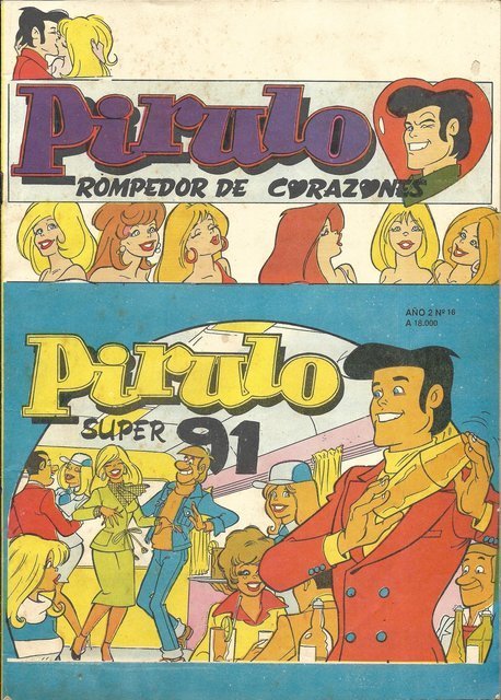 Portada ampliada de Pirulo