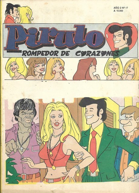 Portada ampliada de Pirulo Rompedor de corazones