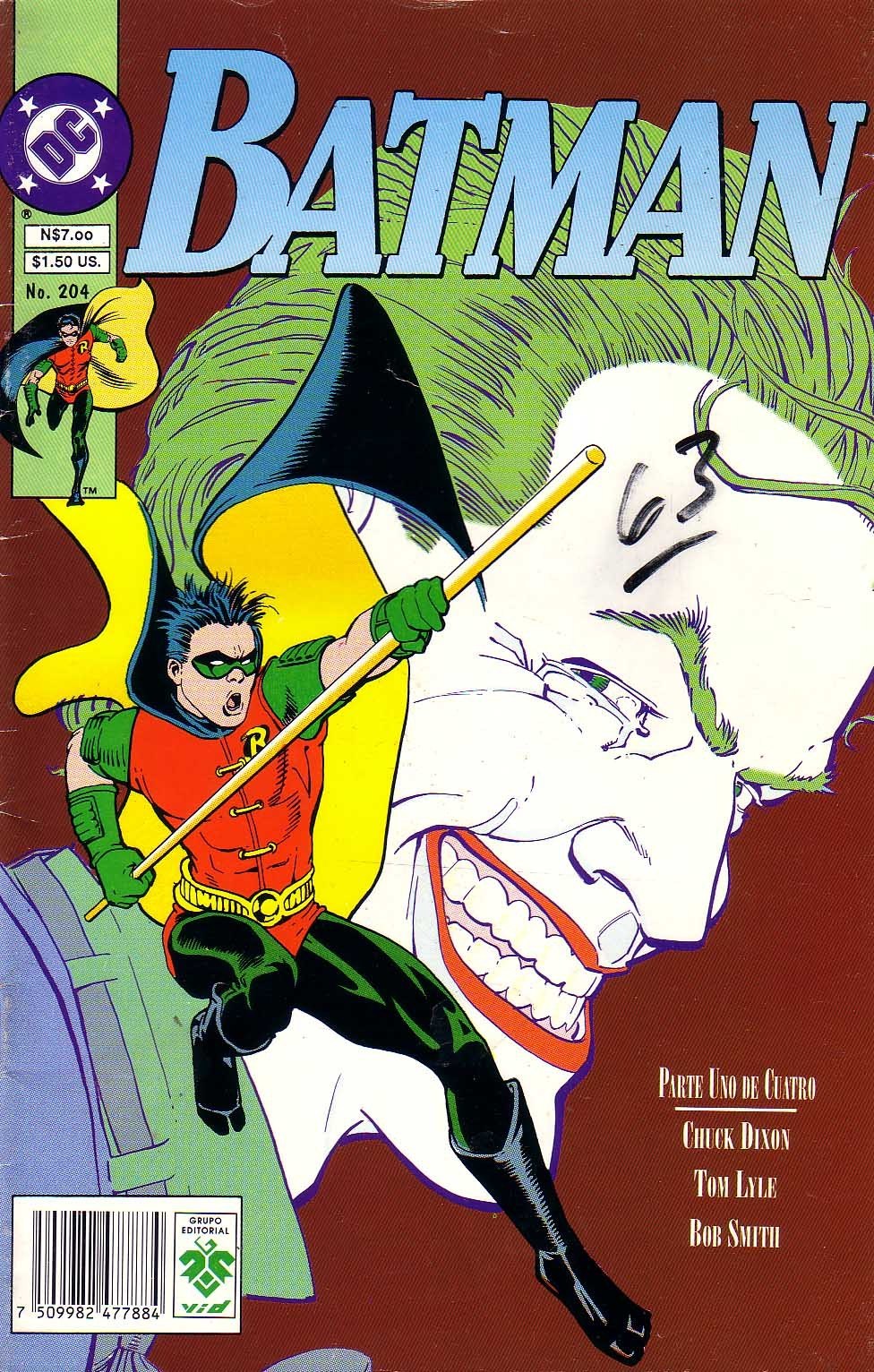 Portada ampliada de BATMAN