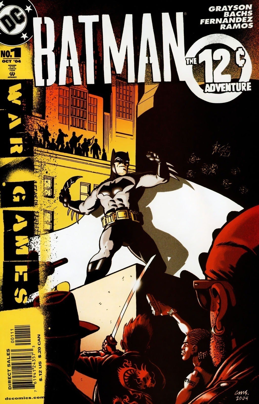 Portada ampliada de BATMAN