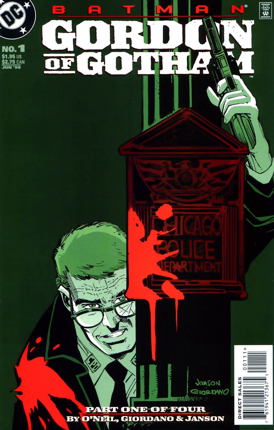 Portada ampliada de BATMAN GORDON OF GOTHAM