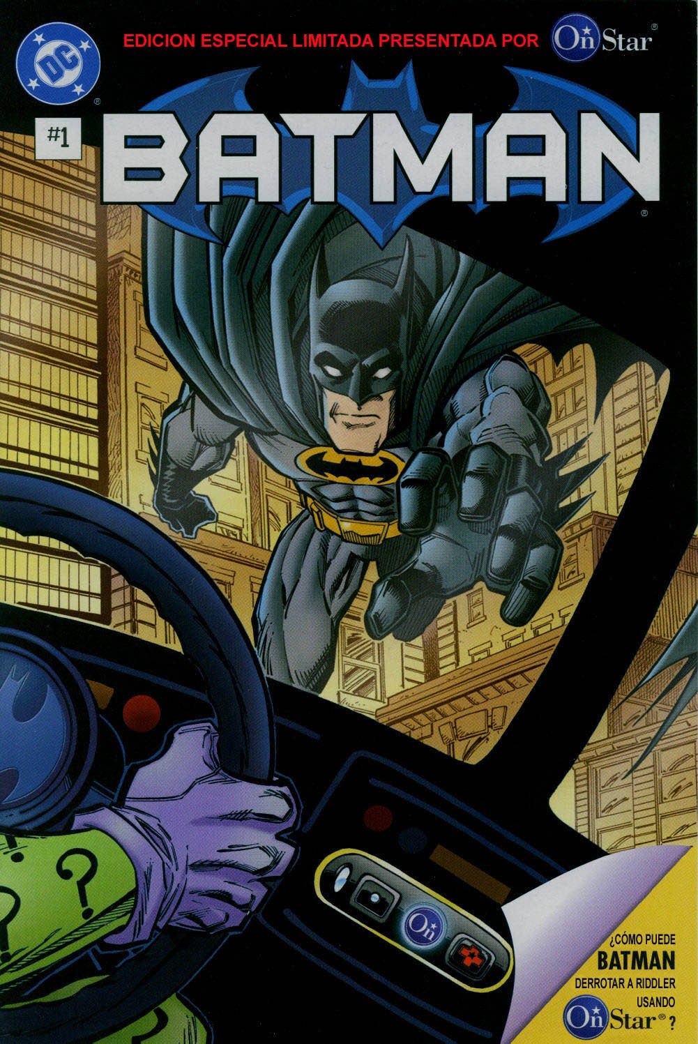 Portada ampliada de BATMAN