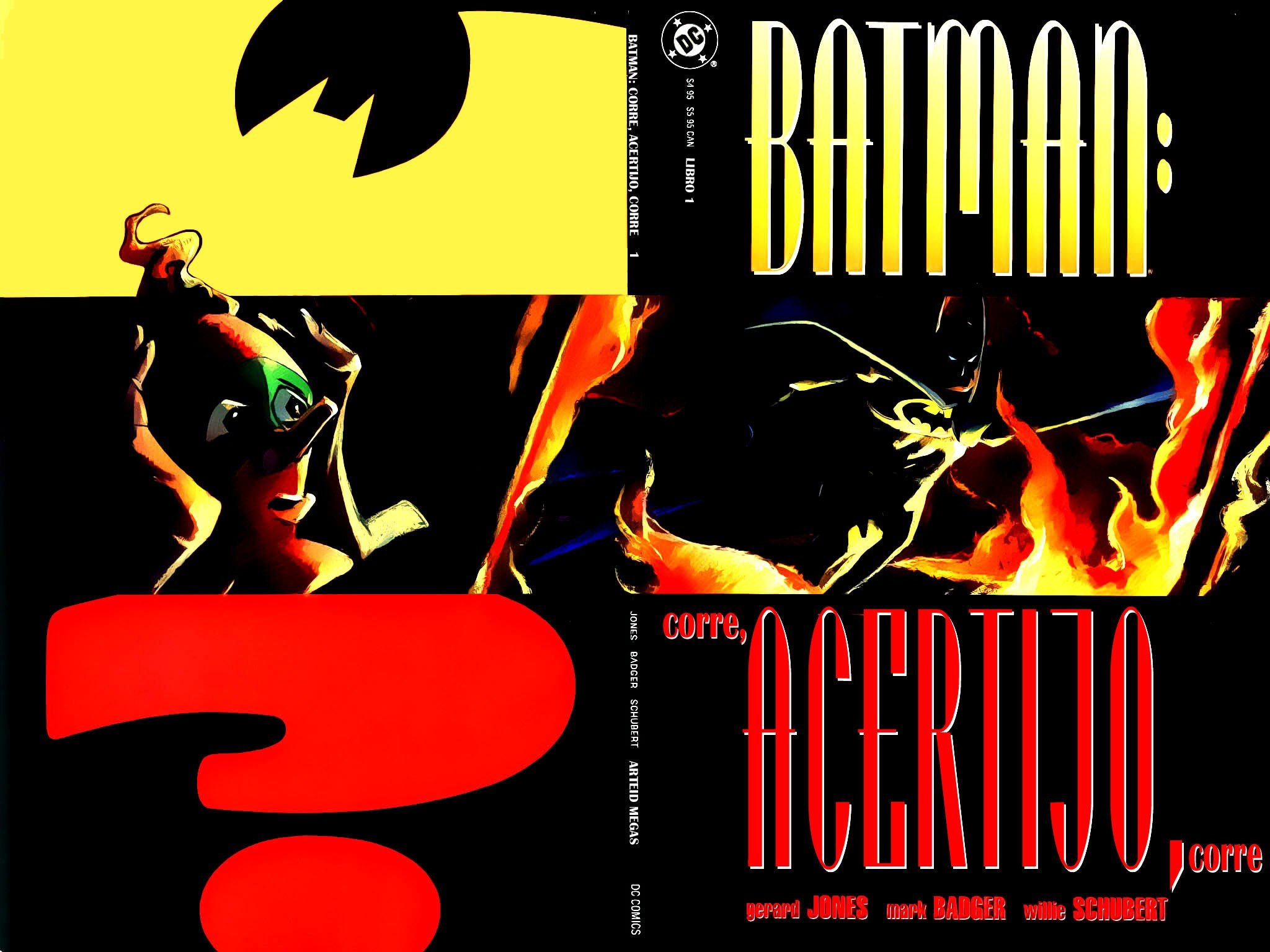 Portada ampliada de BATMAN: ACERTIJO