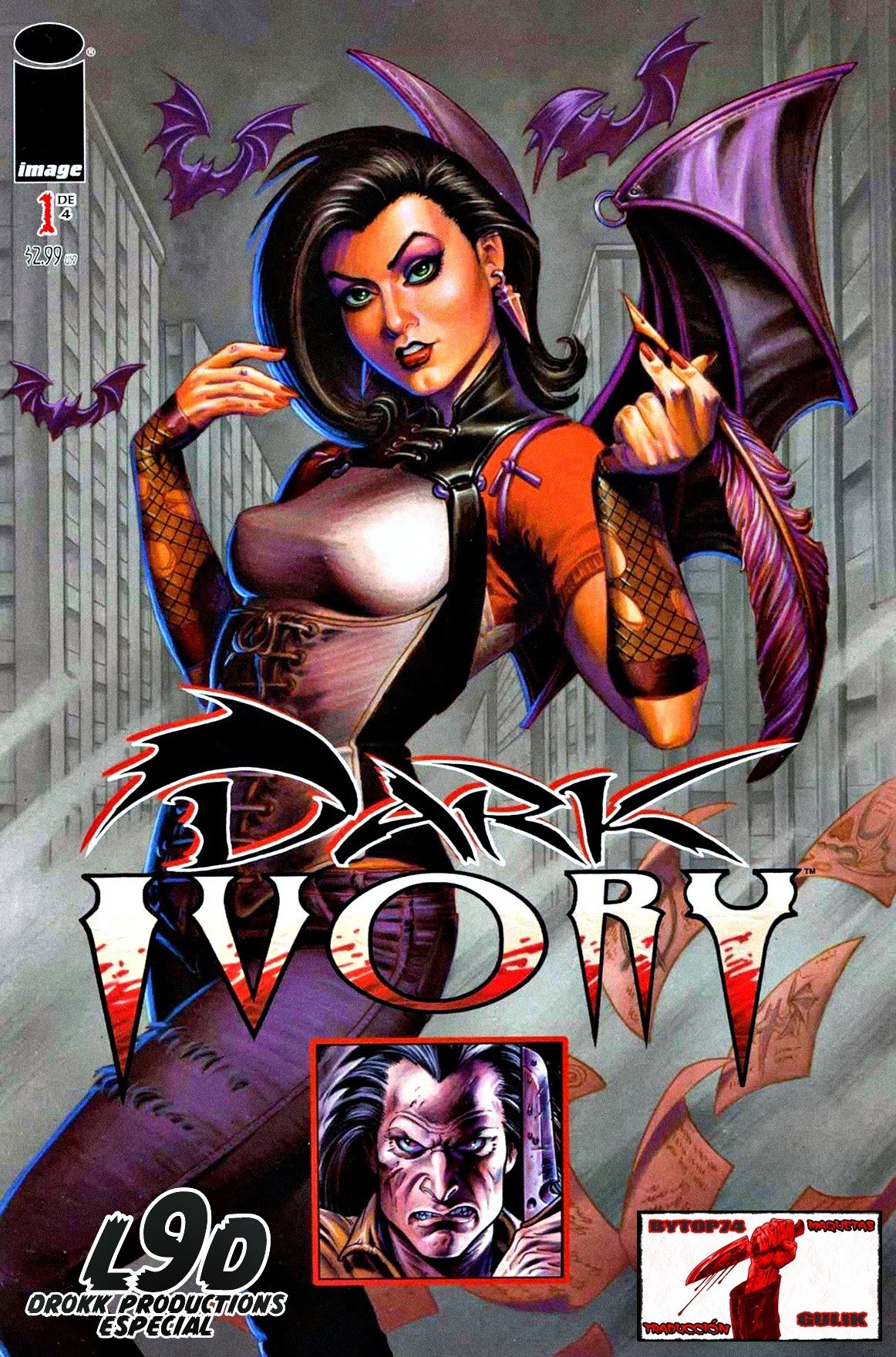 Portada ampliada de DARK IVORY