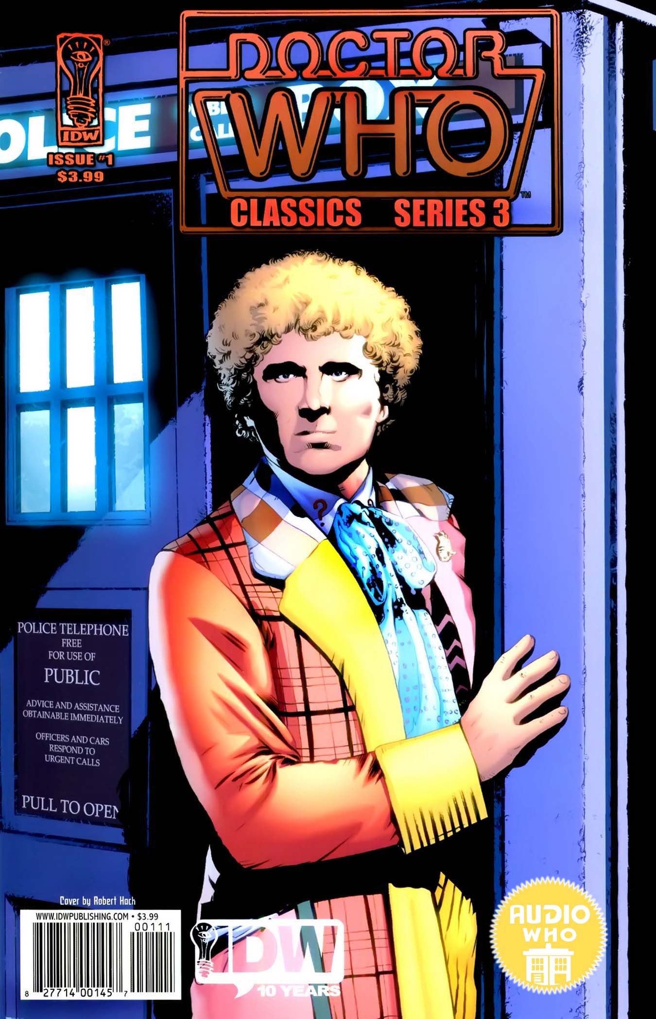 Portada ampliada de DOCTOR WHO CLASSICS SERIES