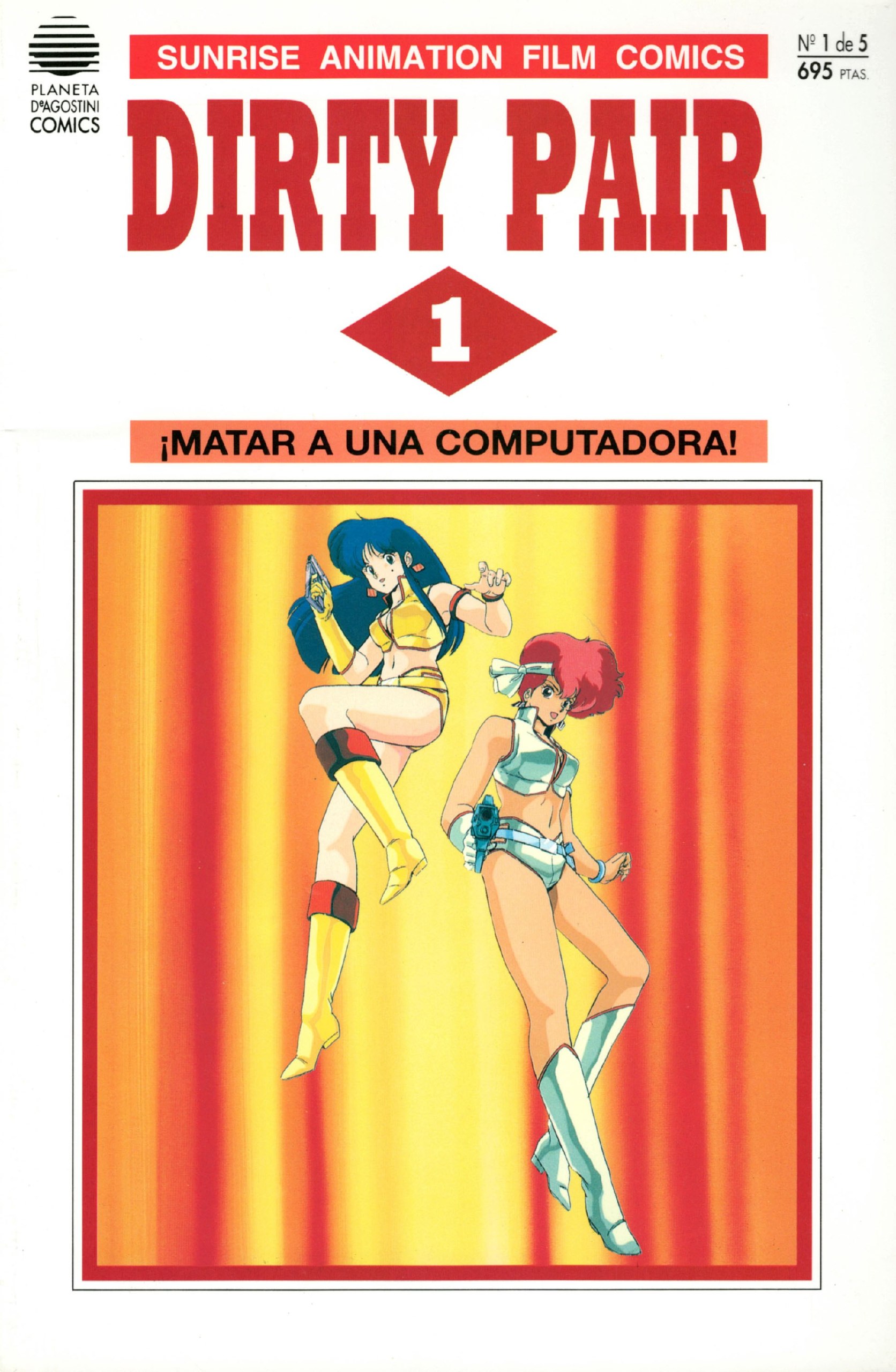 Portada ampliada de DIRTY PAIR