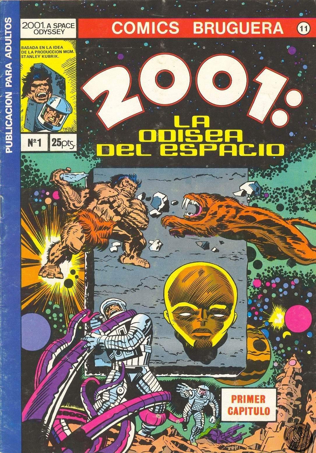 Portada ampliada de 2001: La odisea del espacio