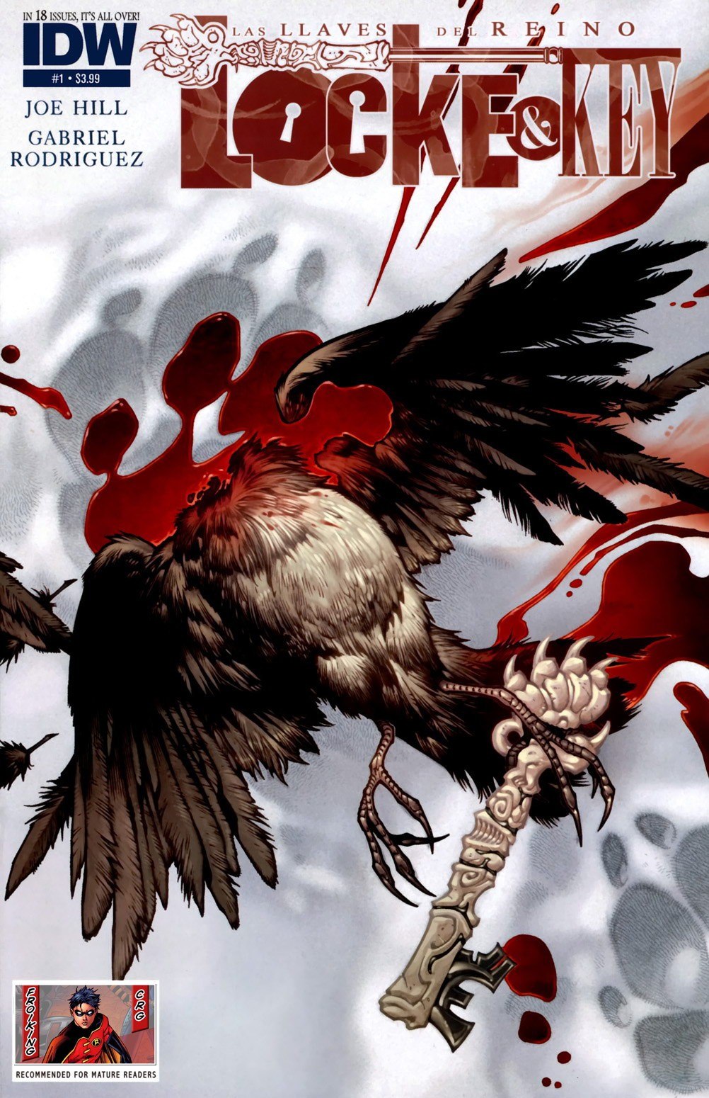 Portada ampliada de LOCKE & KEY