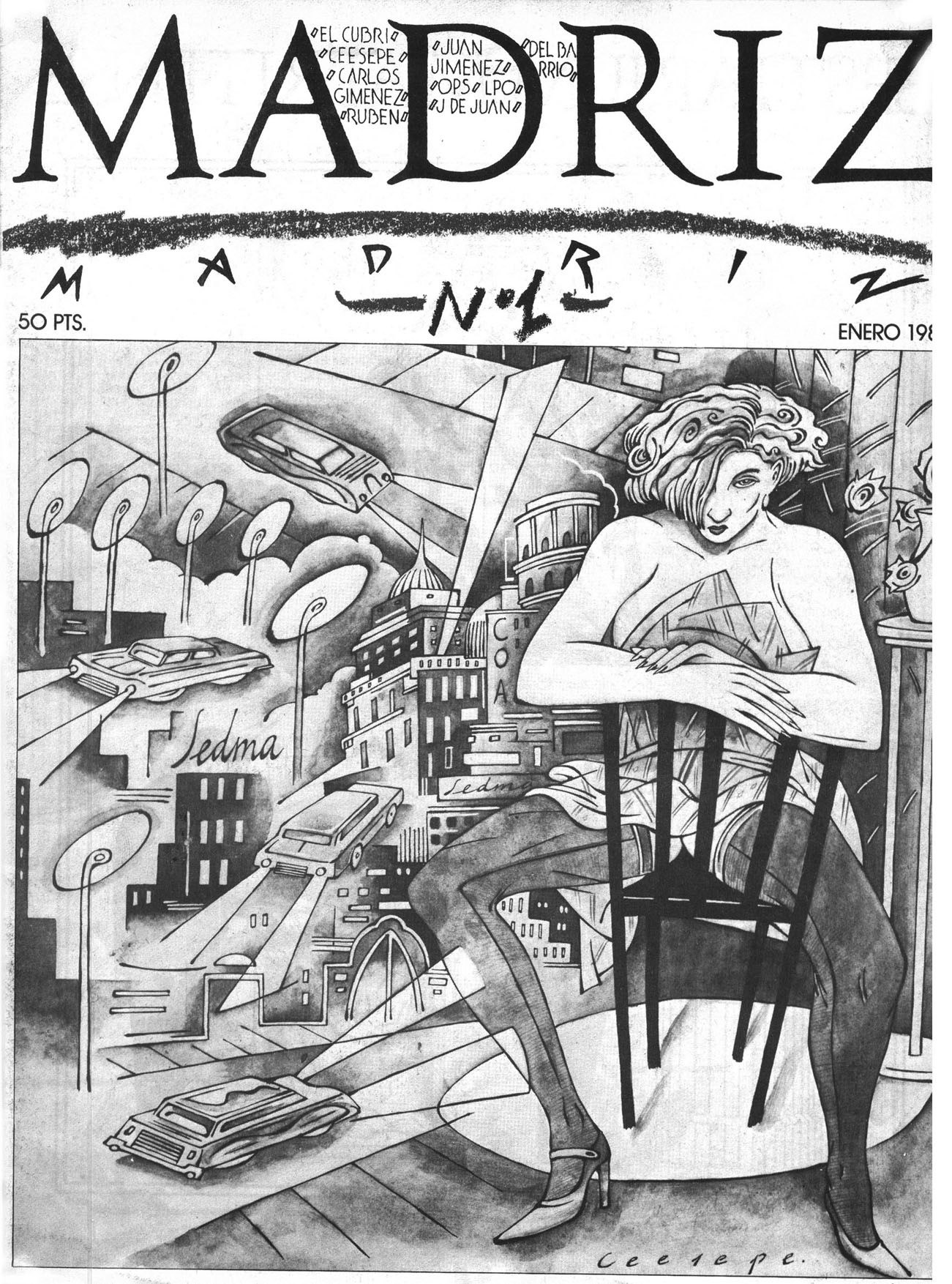 Portada ampliada de MADRIZ