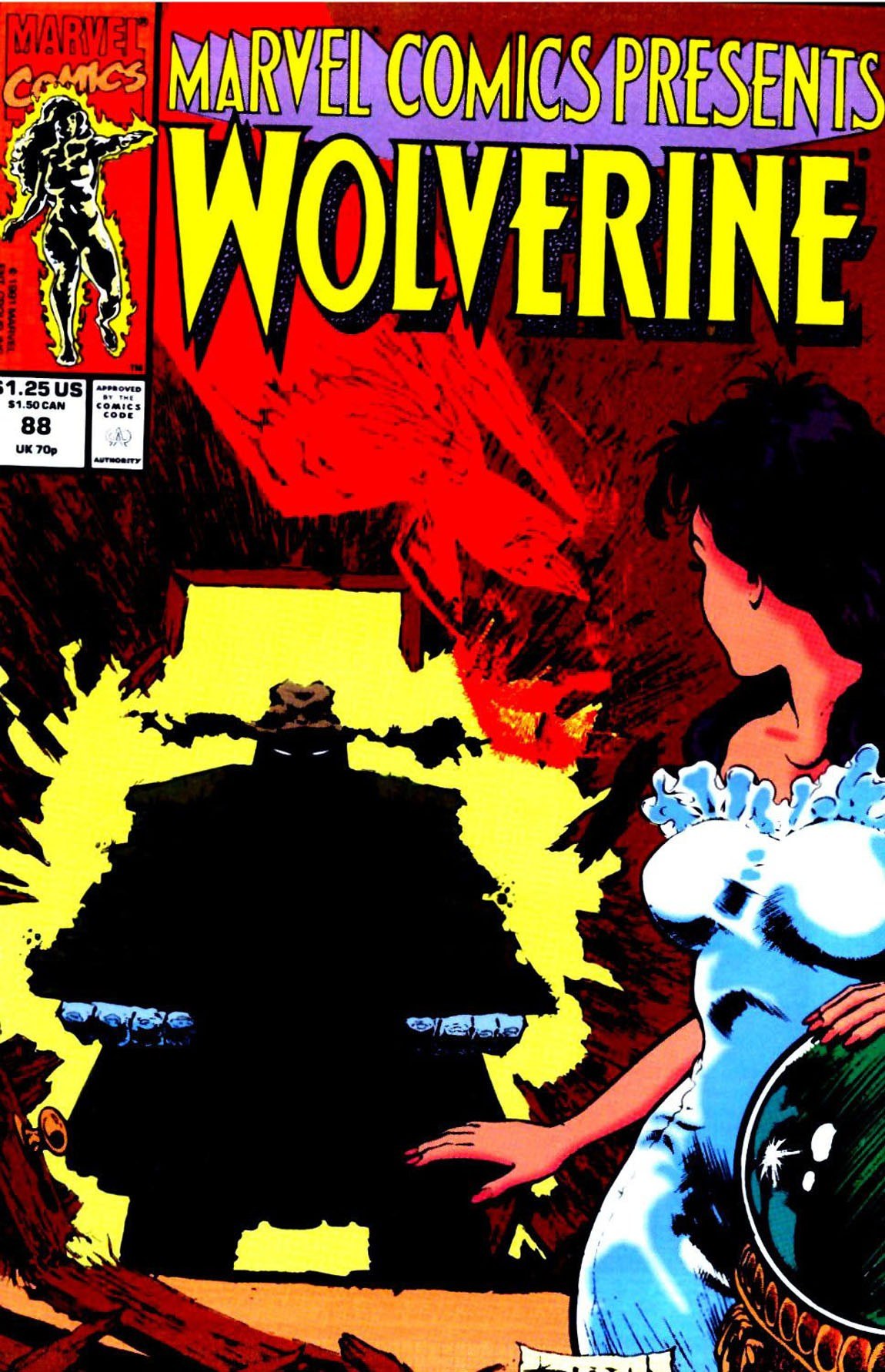 Portada ampliada de WOLVERINE