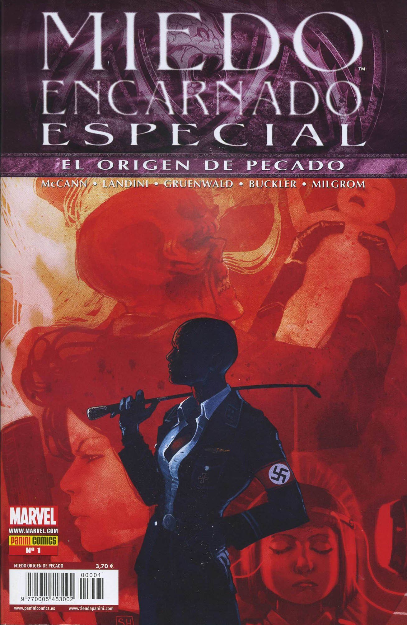 Portada ampliada de MIEDO ENCARNADO ESPECIAL EL ORIGEN DE PECADO