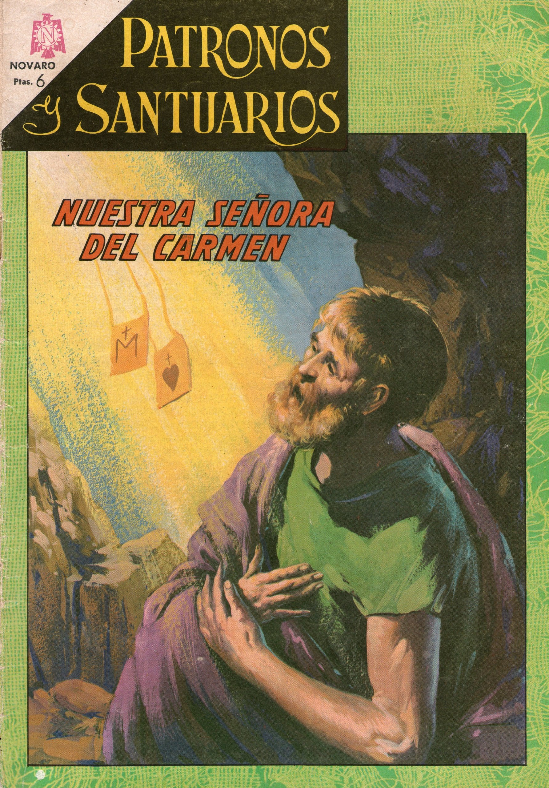 Portada ampliada de PATRONOS Y SANTUARIOS