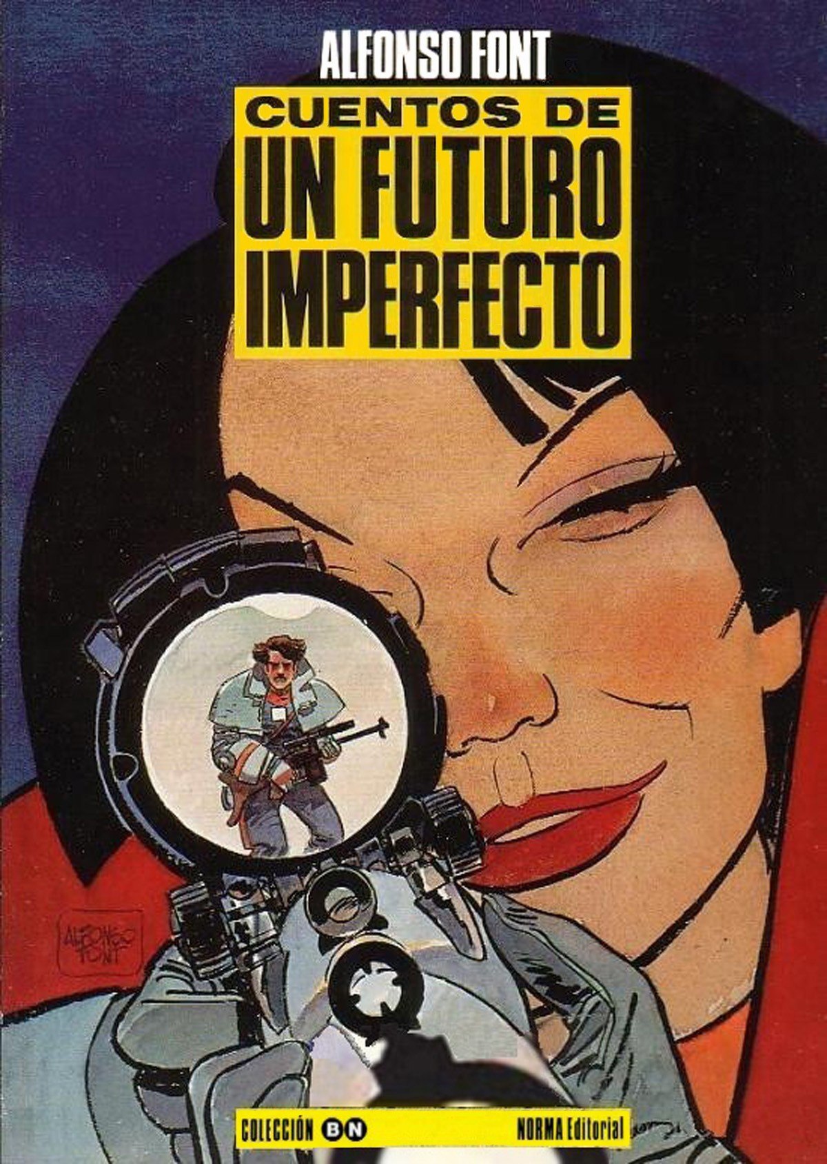Portada ampliada de CUENTOS DE UN FUTURO IMPERFECTO