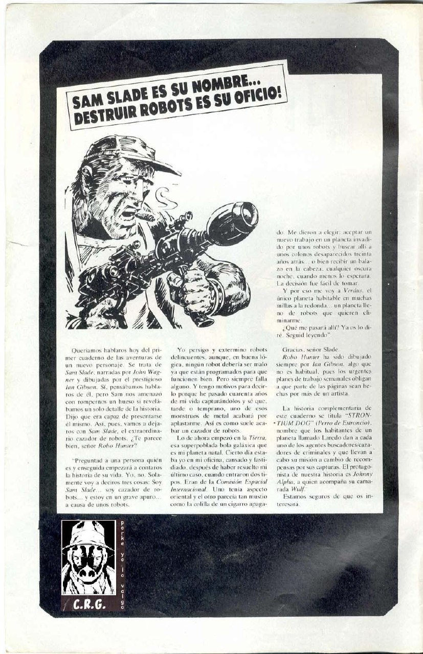 Portada ampliada de RoboHunter