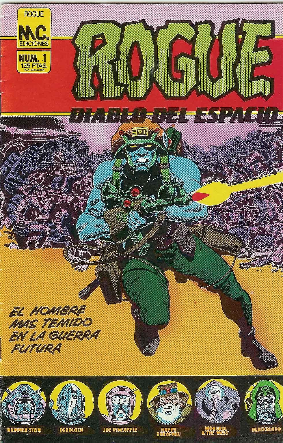 Portada ampliada de ROGUE