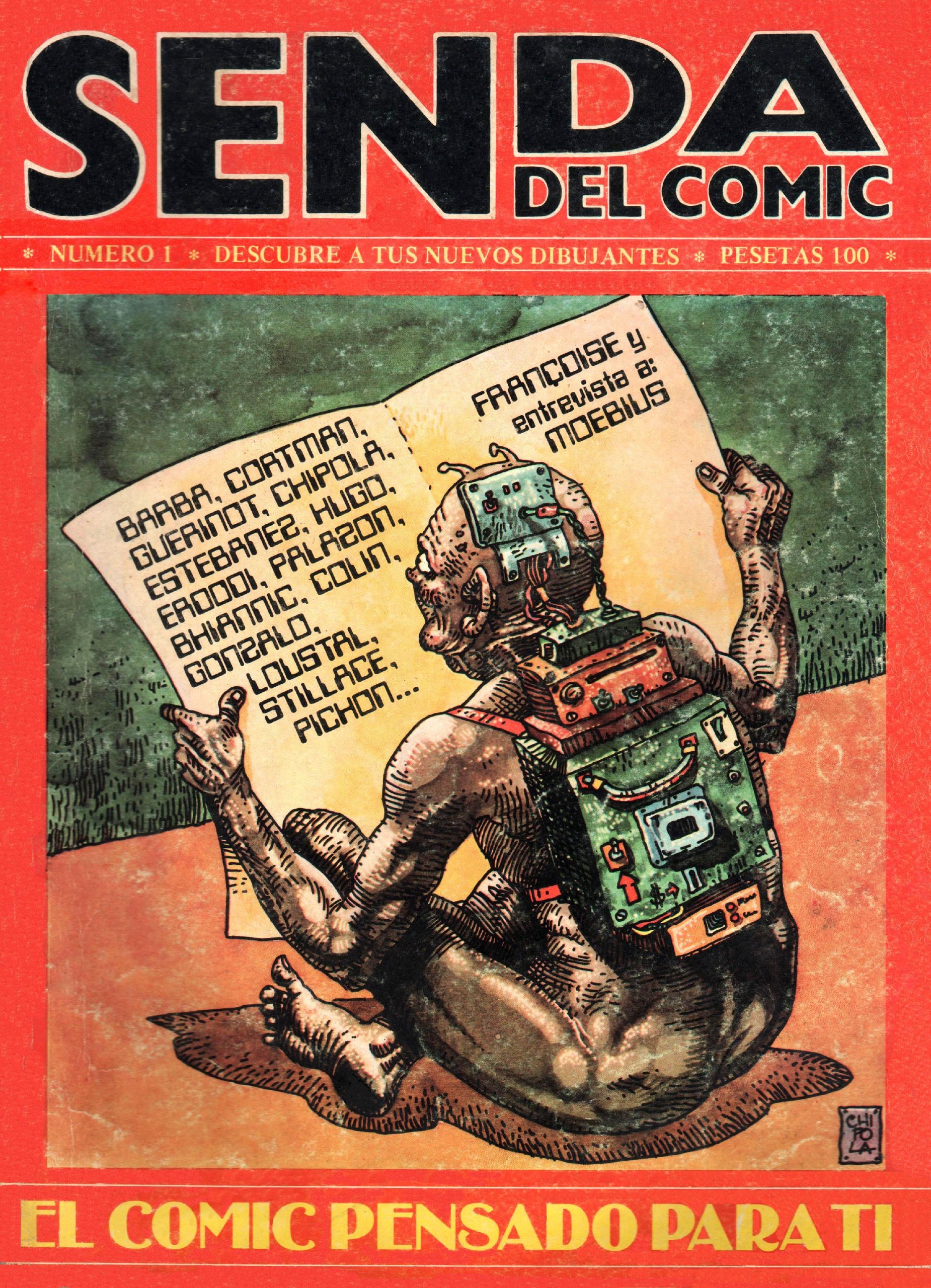 Portada ampliada de SENDA DEL COMIC