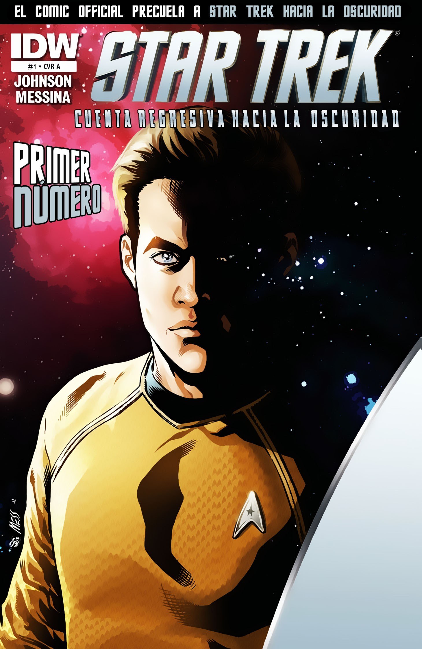 Portada ampliada de STAR TREK