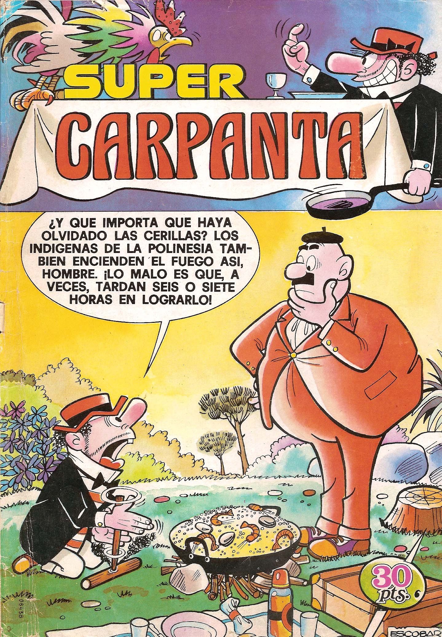Portada ampliada de SUPER CARPANTA