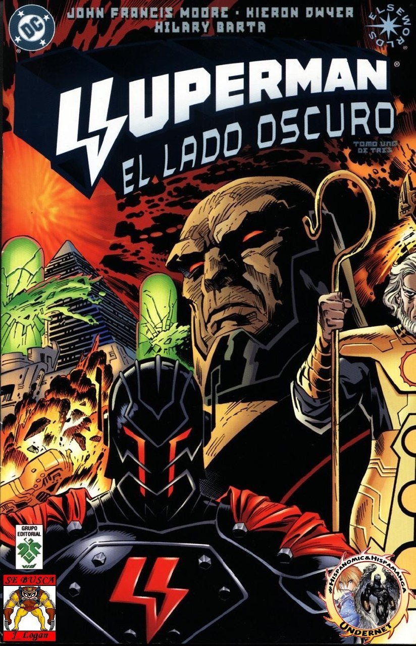 Portada ampliada de SUPERMAN EL LADO OSCURO
