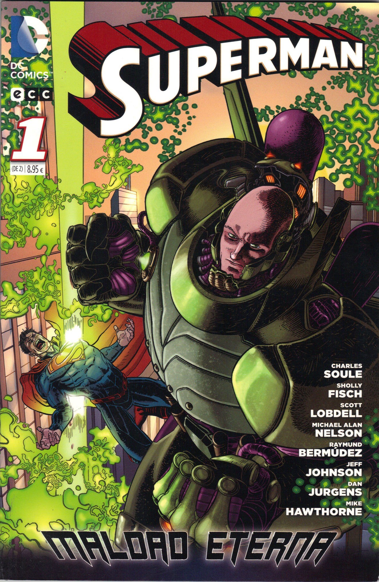 Portada ampliada de SUPERMAN