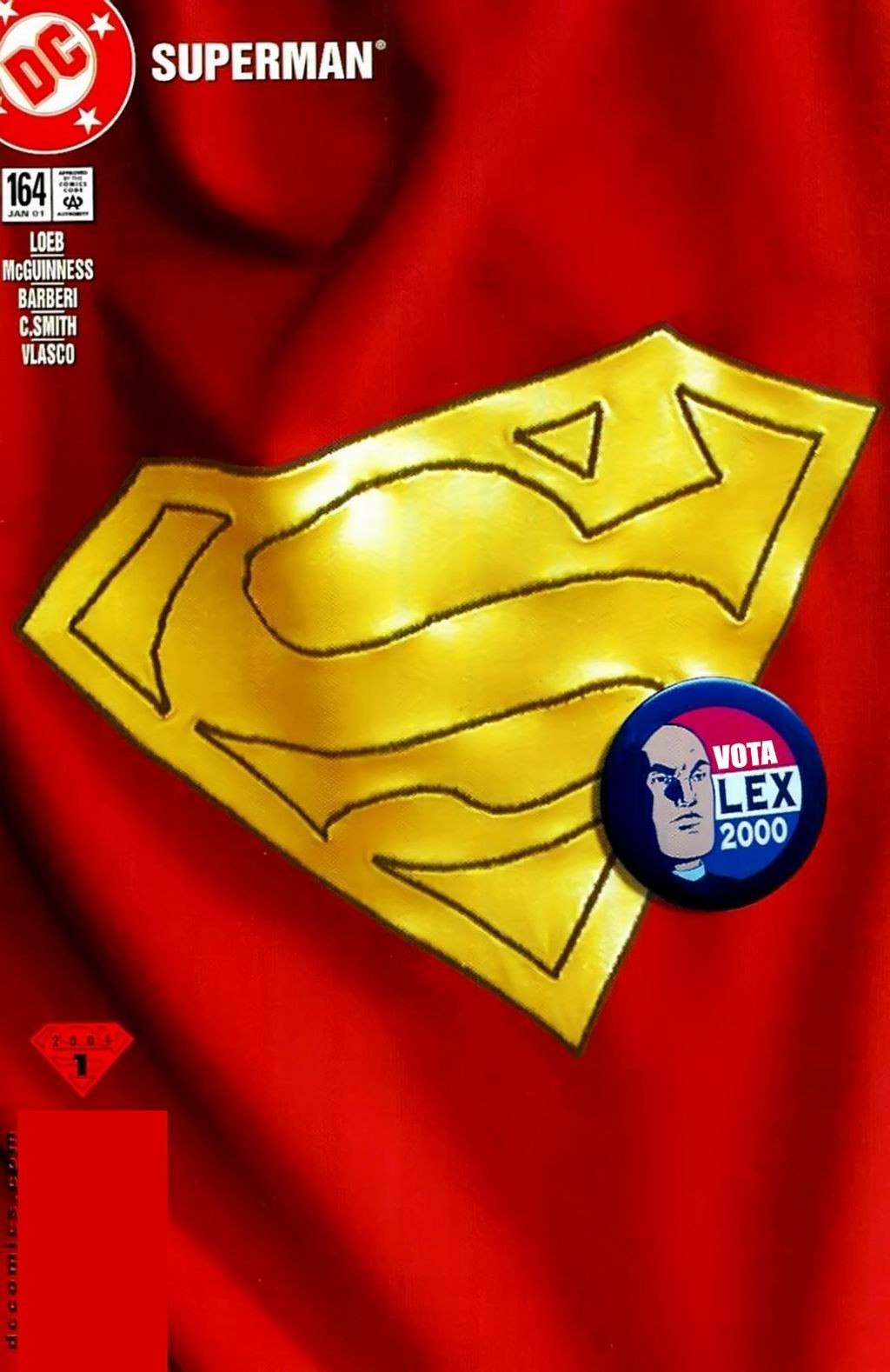 Portada ampliada de SUPERMAN