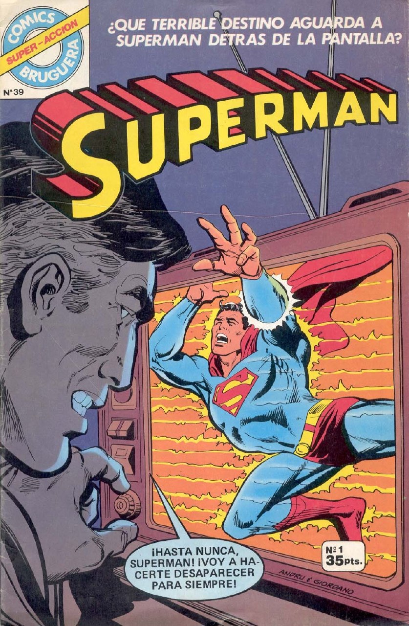 Portada ampliada de SUPERMAN