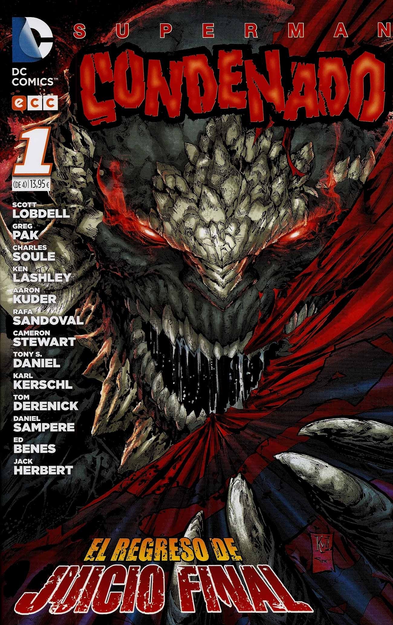 Portada ampliada de SUPERMAN CONDENADO
