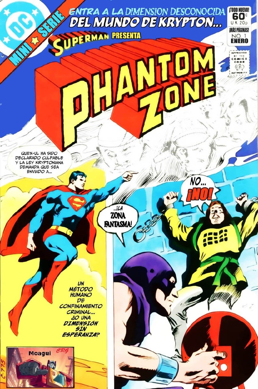 Portada ampliada de PHANTOM ZONE
