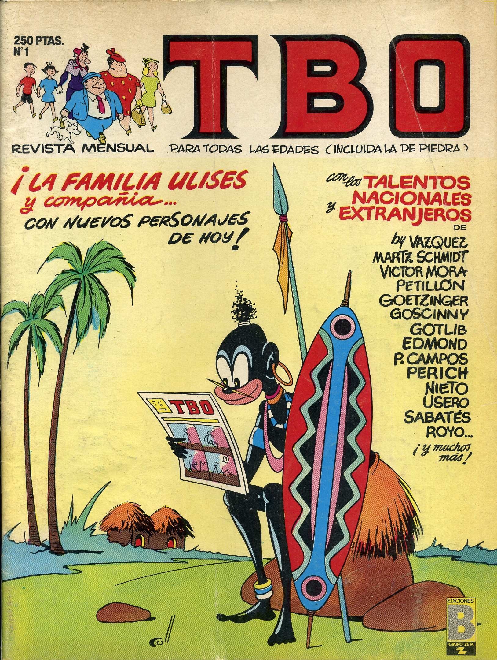 Portada ampliada de TBO