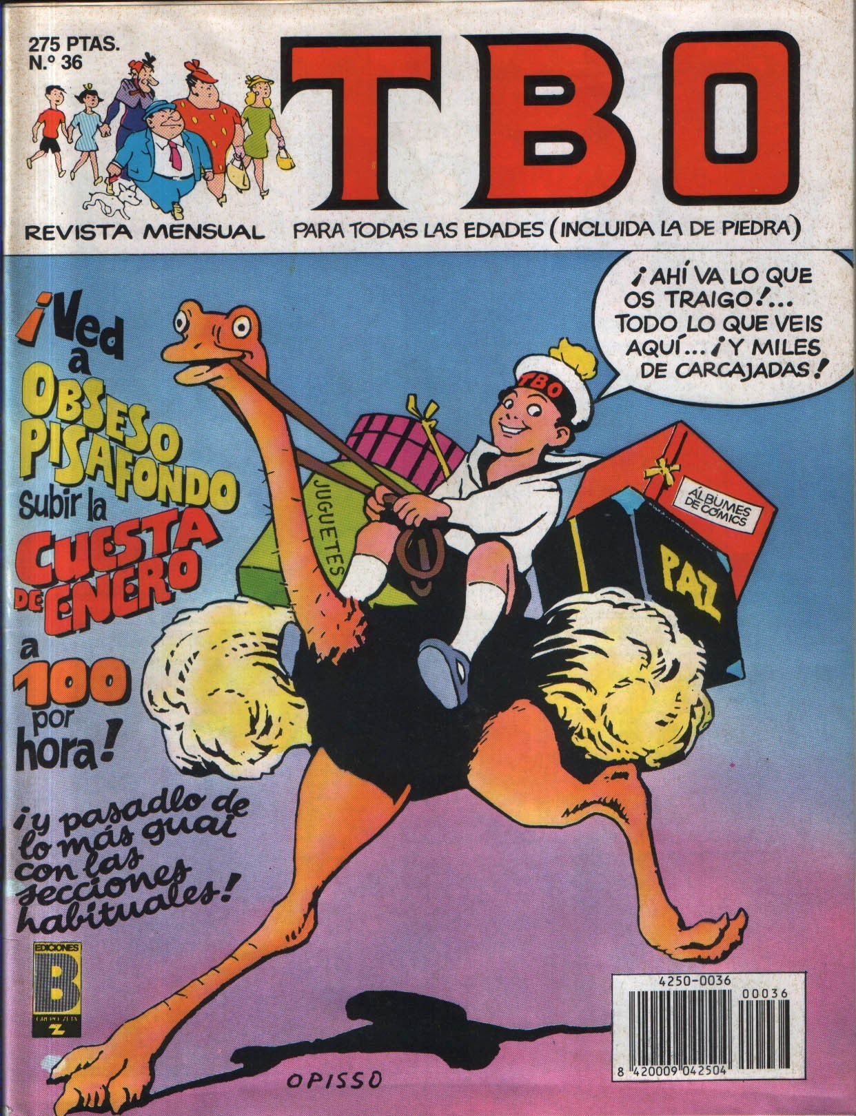 Portada ampliada de TBO