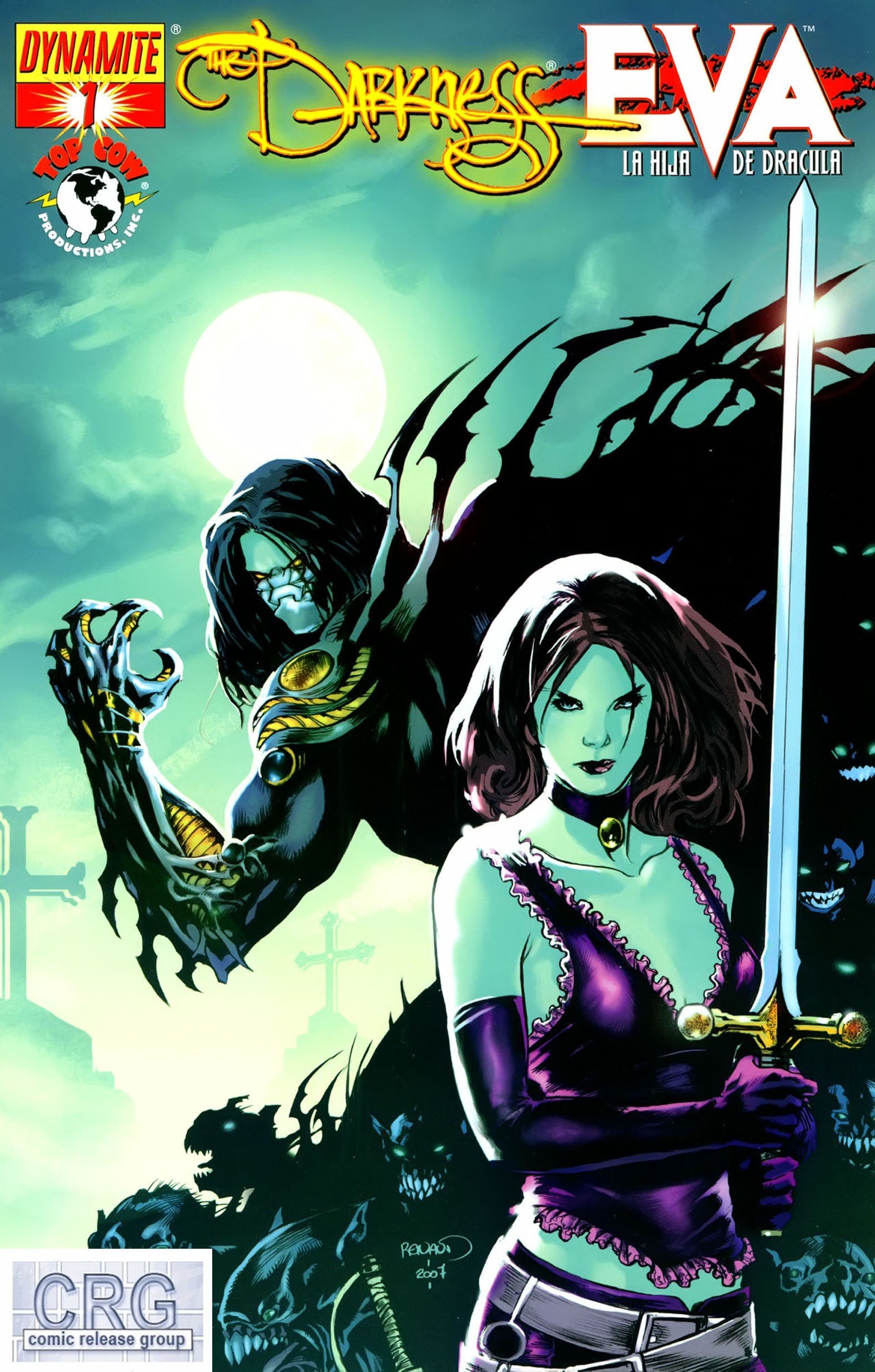 Portada ampliada de Darkness: Eva La Hija De Darkness