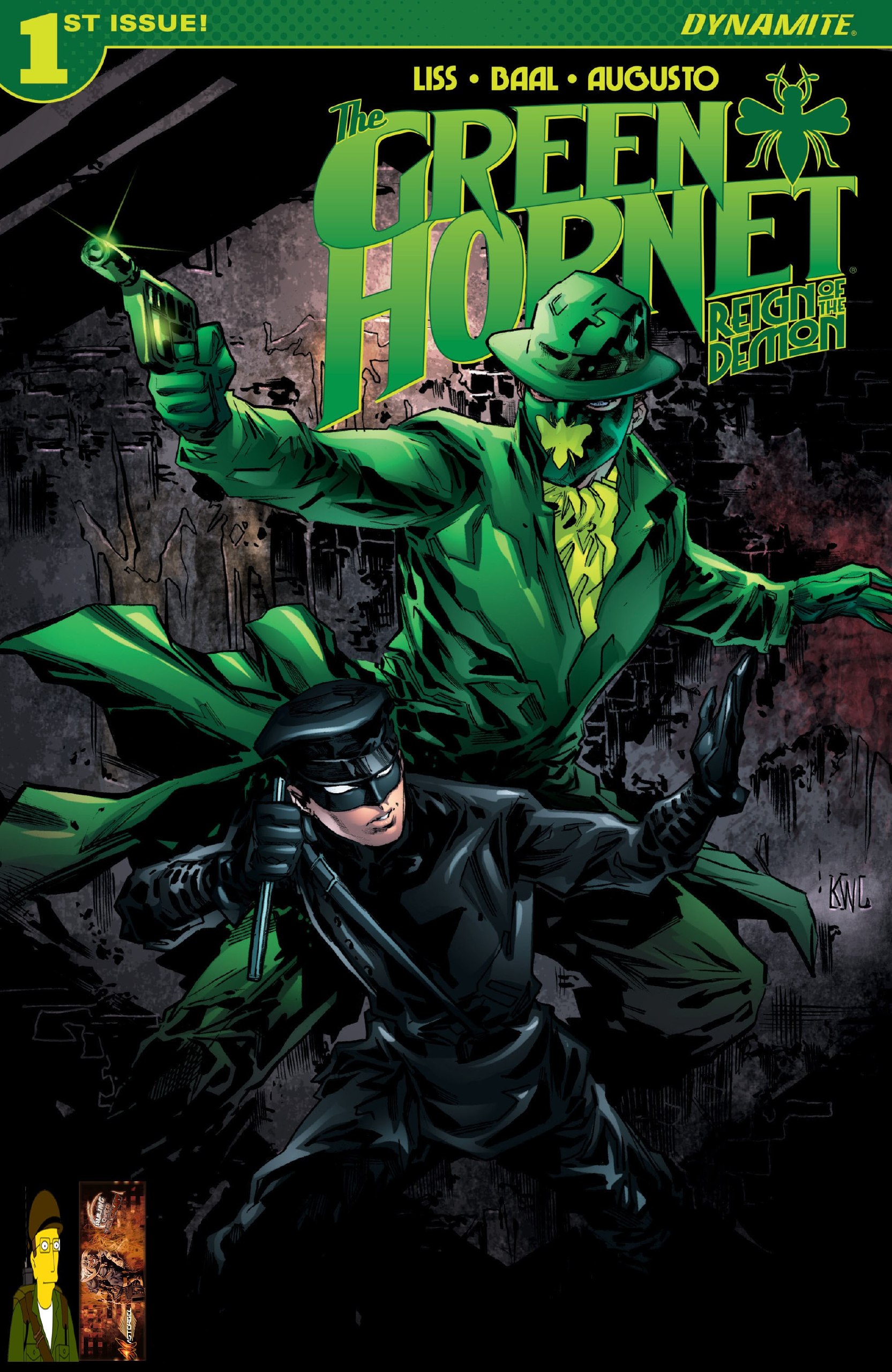 Portada ampliada de The Green Hornet: Reborn