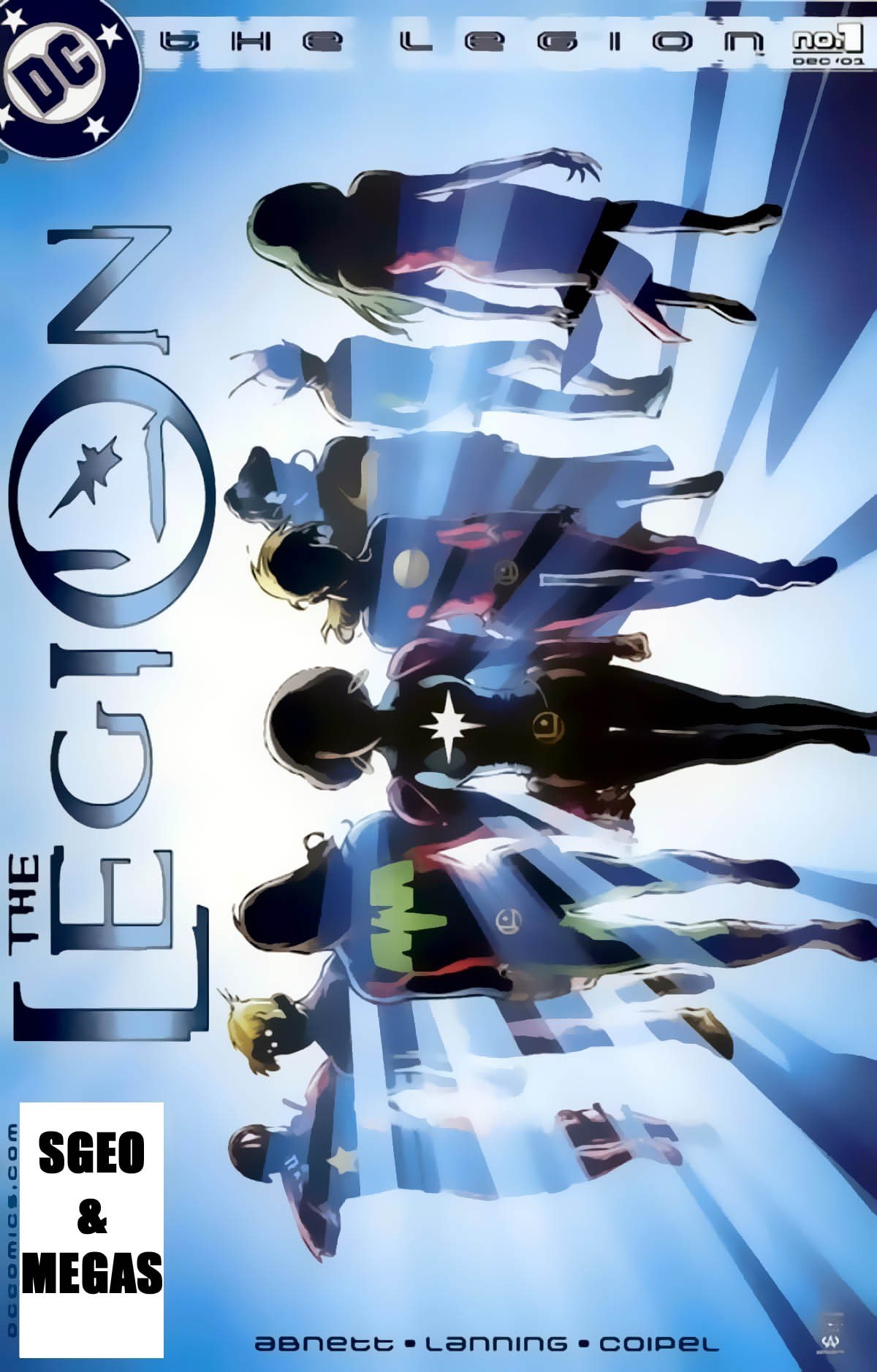 Portada ampliada de THE LEGION