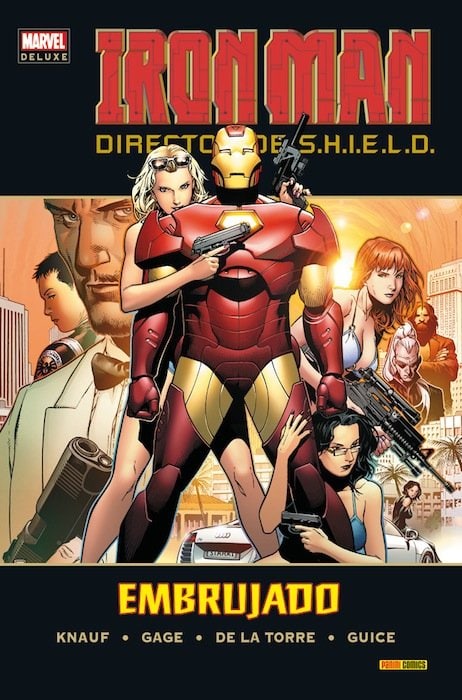 Portada ampliada de IRON MAN DIRECTOR DE S.H.I.E.L.D. EMBRUJADO