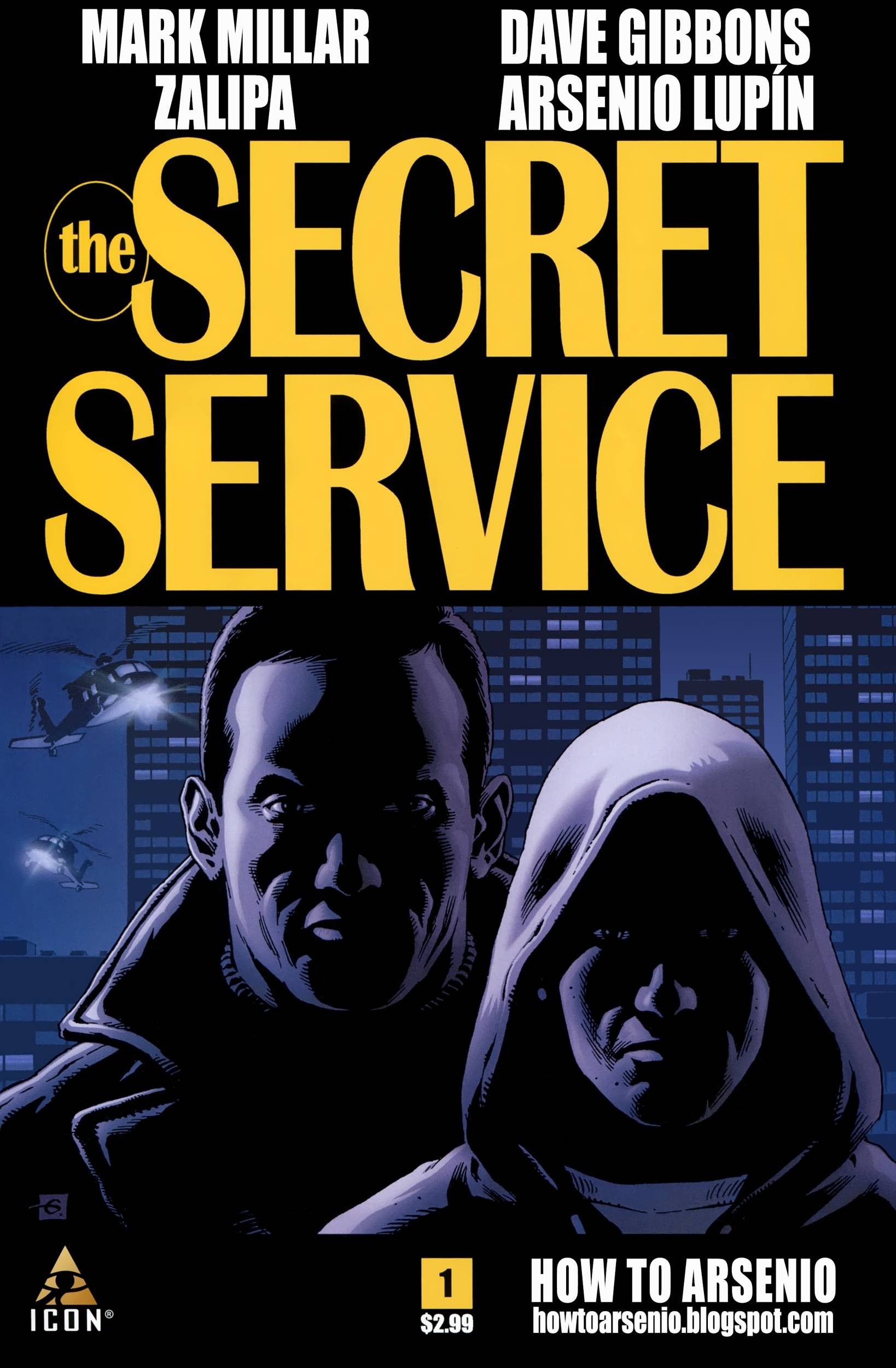 Portada ampliada de the SECRET SERVICE
