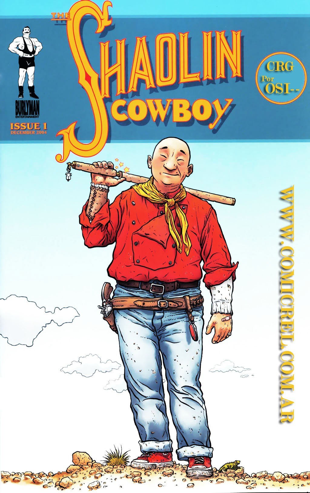 Portada ampliada de Shaolin Cowboy