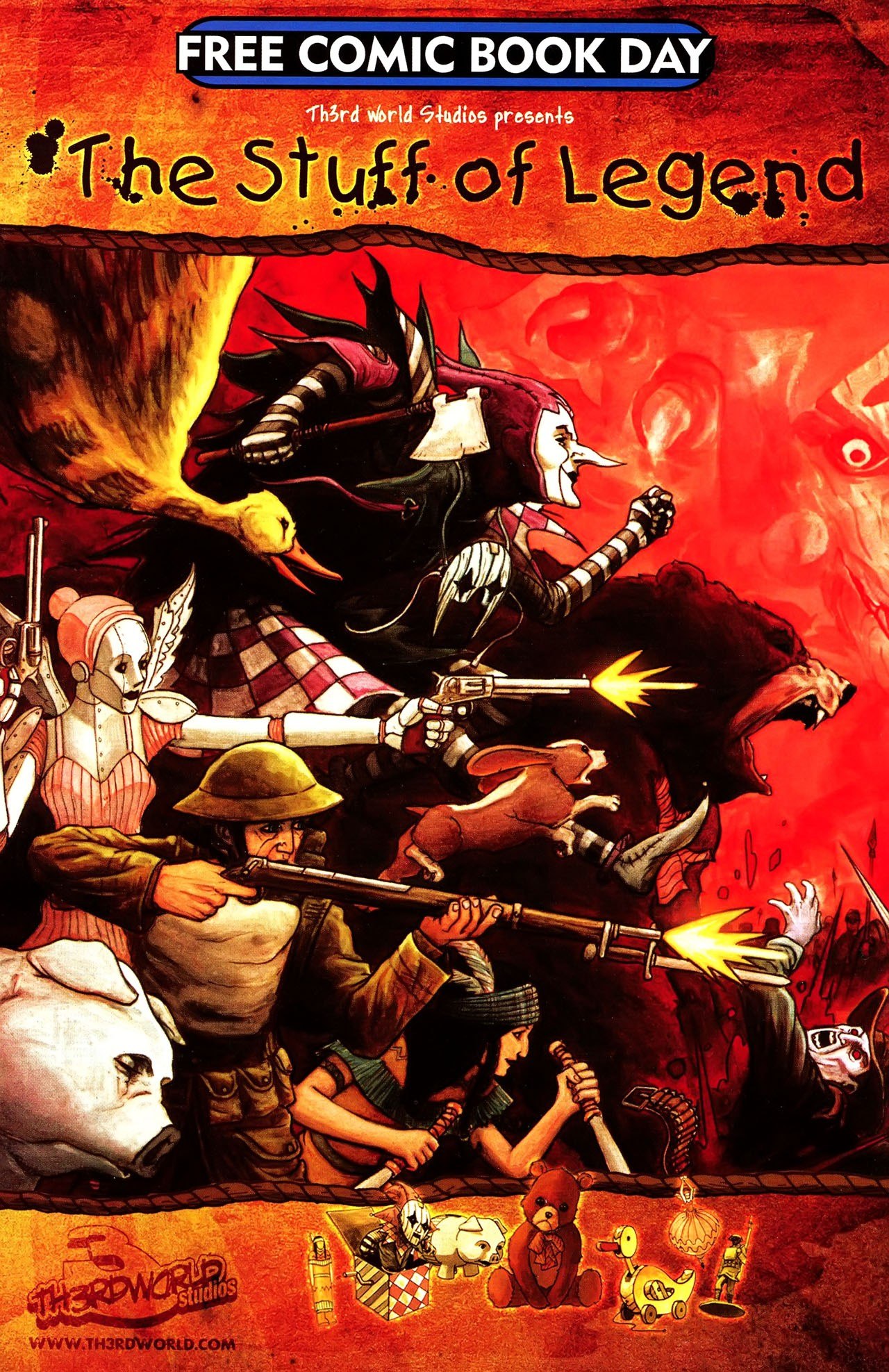 Portada ampliada de The Stuff of Legend