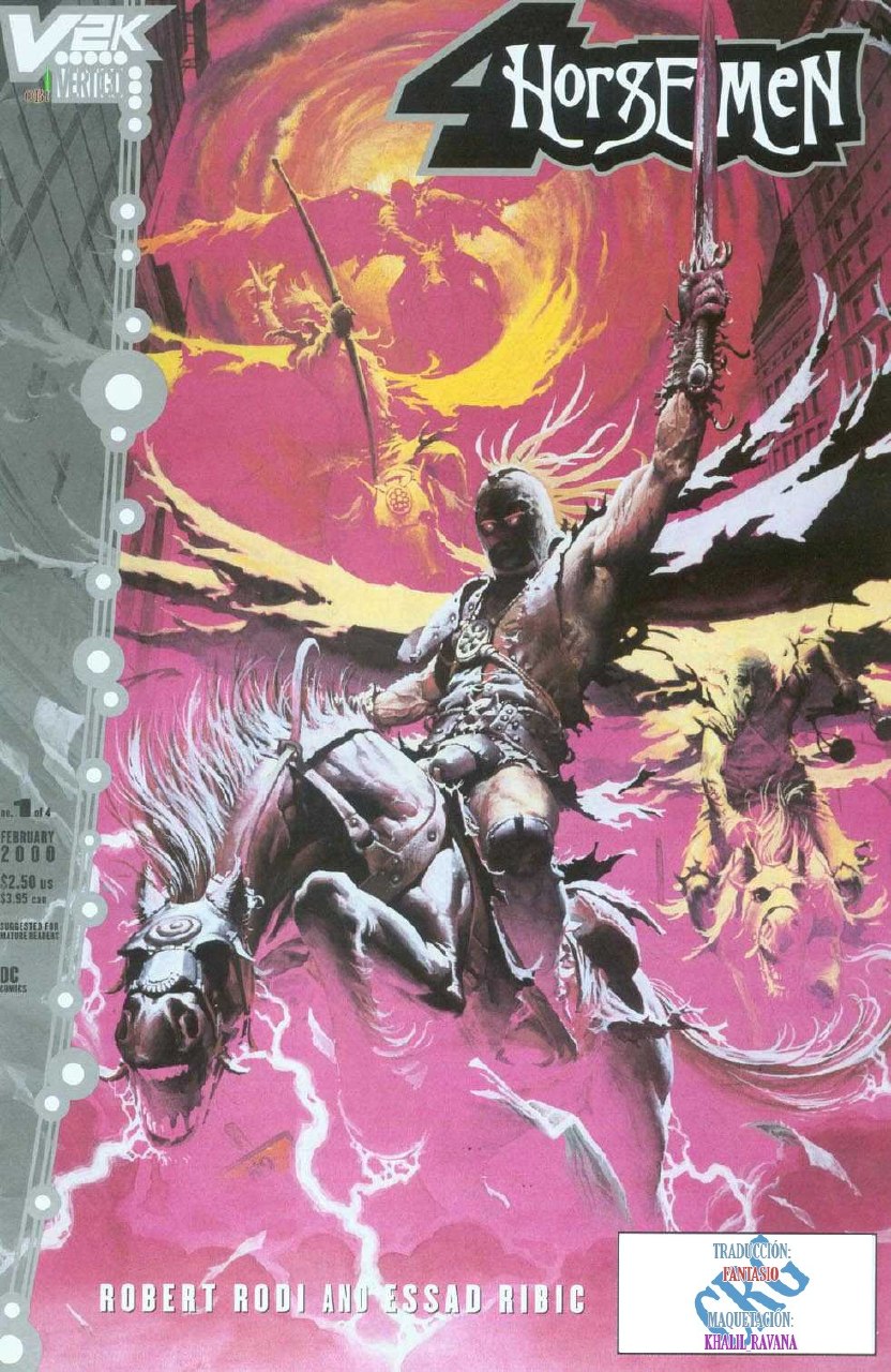 Portada ampliada de 4 Horse Men