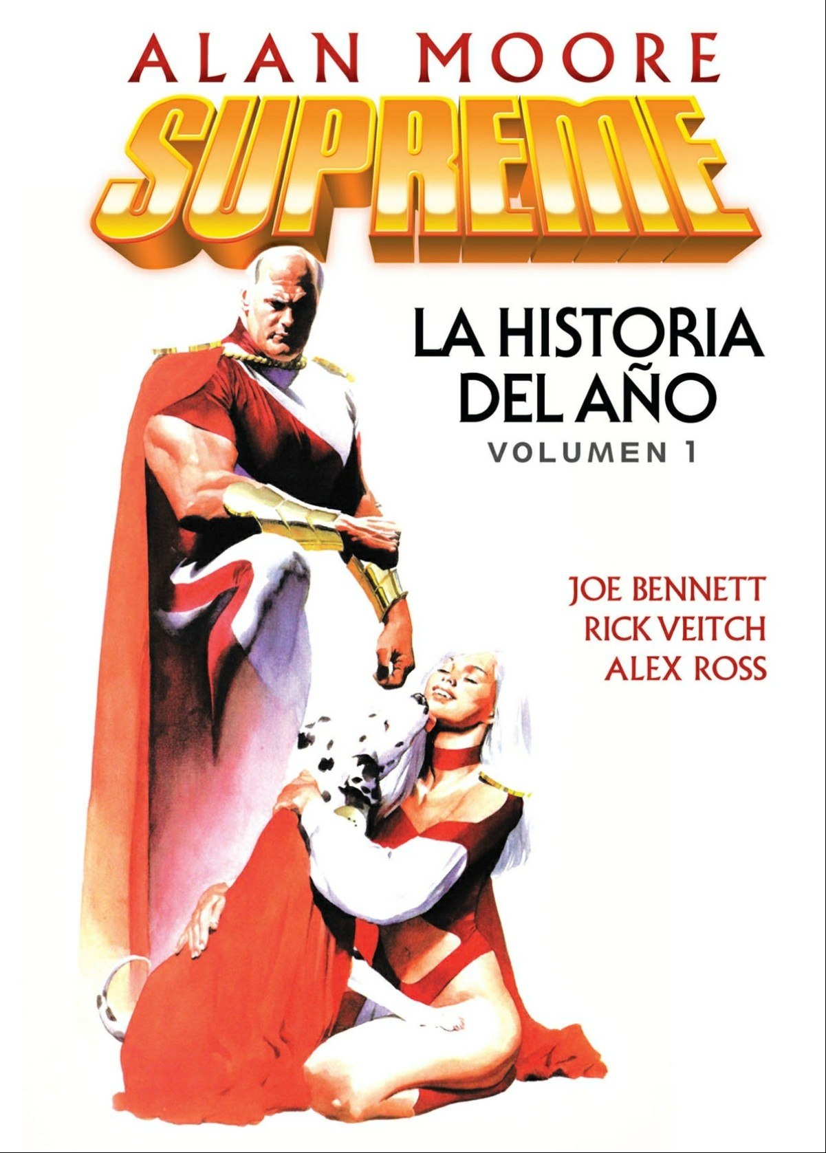Portada ampliada de Supreme La historia del año Volúmen