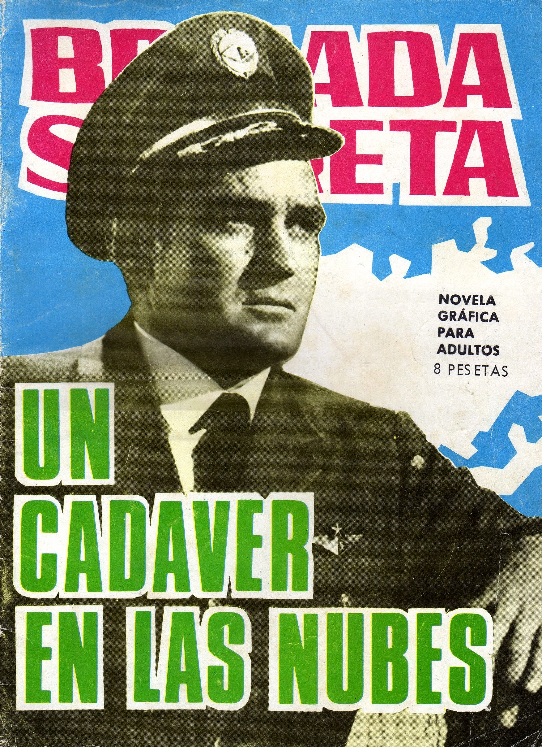 Portada ampliada de UN CADAVER EN LAS NUBES
