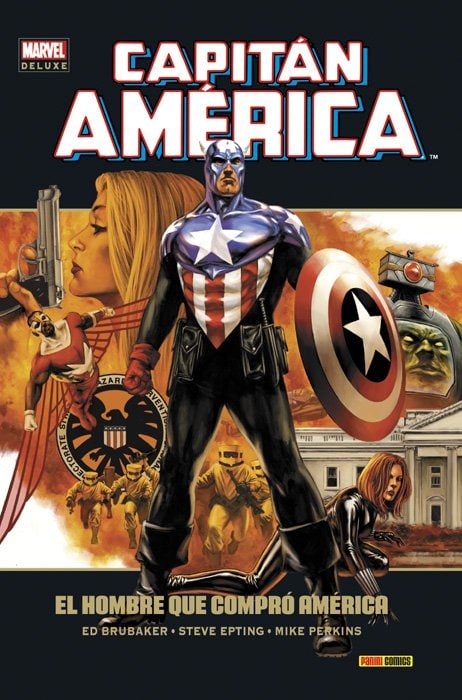 Portada ampliada de CAPITÁN AMERICA