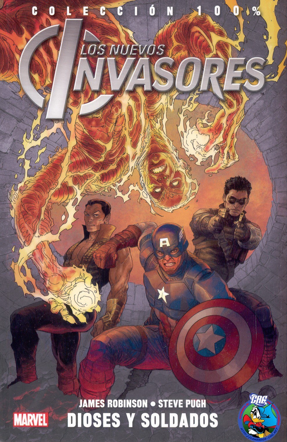 Portada ampliada de LOS NUEVOS INVASORES